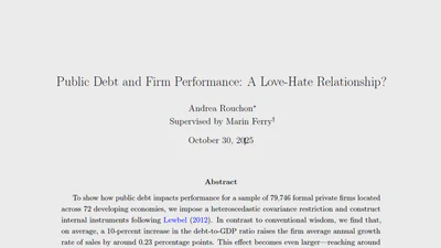 Public Debt and Firm Performance: A Love-Hate Relationship? featured image